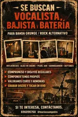 Busco formar una banda Grunge-Rock alternativo 17 junio 2026