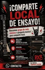 Local para baterías o grupos 22 julio 2026