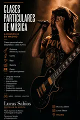 Clases de Música a Domicilio en Madrid 30 julio 2026