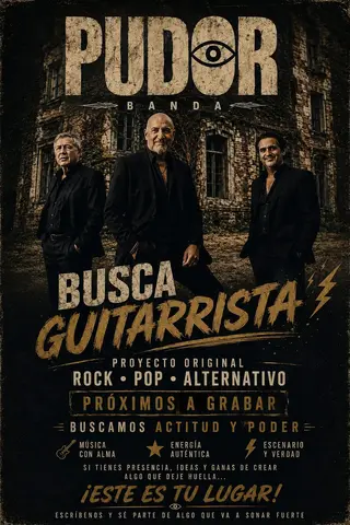 Buscamos guitarrista 23 agosto 2026