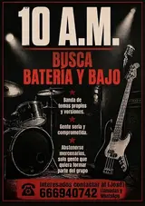 10 A.M. busca batería y bajó  1 septiembre 2026