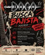 Bajista para banda de hard rock-heavy 9 octubre 2026