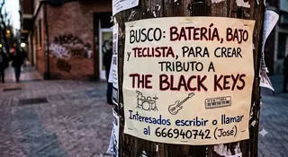 Se busca bajista tributo The Black Keys 21 septiembre 2026