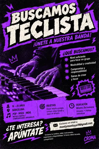 ¿ERES TECLISTA? 29 septiembre 2026