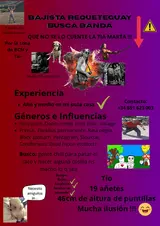 Bajista super guay busca banda o gente guay tambie !!! 1 n 30 septiembre 2026