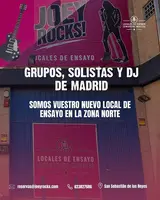 Nuevos locales de ensayo en el norte de Madrid  4 octubre 2026