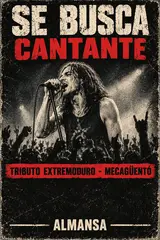 Buscamos cantante para tributo Extremoduro!!  8 octubre 2026