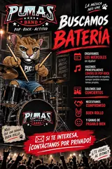 Se busca batería para Pumas Band 11 octubre 2026